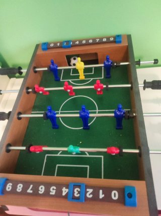 Futbolín de mesa 35x23 cm