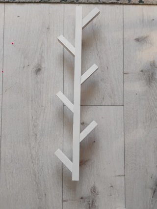 Perchero de pared Ikea blanco