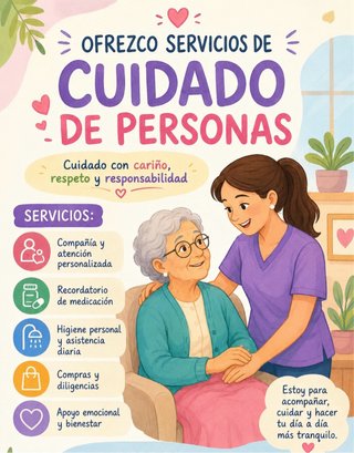 CUIDADORA / ACOMPAÑANTE