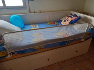 Barandilla de seguridad para cama infantil