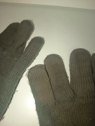 Guantes invierno alemanes WWII
