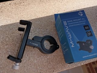 Soporte Móvil M-WAVE Aluminio Manillar