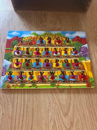 Cajón 4 Puzzles Madera Nenittos