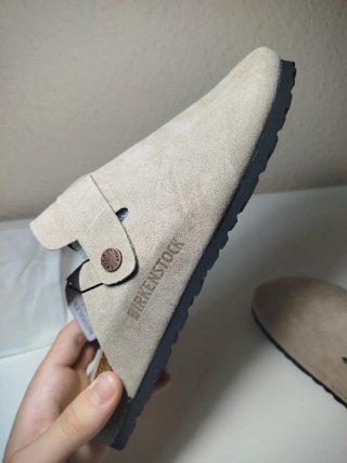 Zuecos Birkenstock Gris Talla 42