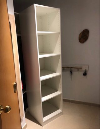 Estantería 5 baldas Ikea Blanca