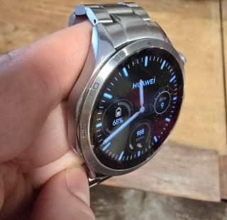 Huawei Watch GT 4 - Correa Marrón y Plata