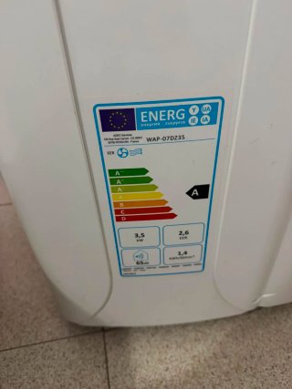 Aire Acondicionado Portátil Blanco