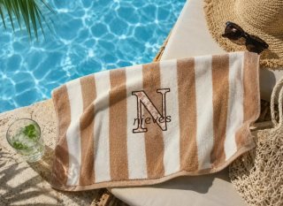 Toalla de playa personalizada