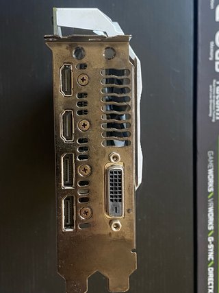Tarjeta Gráfica ASUS GTX 1060 6GB OC