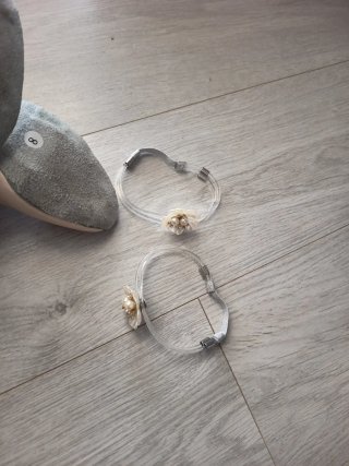 Zapatos de baile beige talla 38
