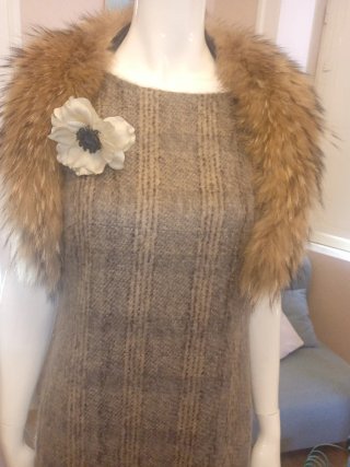 Max Mara Abito Lana Mohair Taglia 46