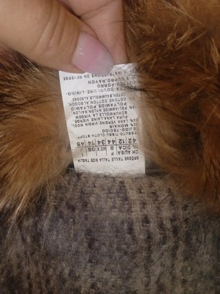Max Mara Abito Lana Mohair Taglia 46