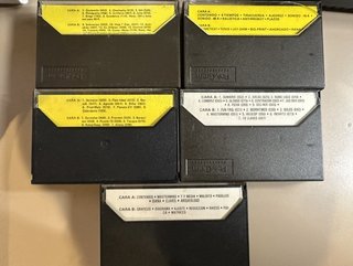 Lote 5 Cintas Soft Spectrum Juegos Zx