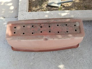 2 jardineras grandes marrones.Recogida en Ugena