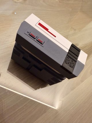 Funda AirPods Pro 3 Impresa 3D Estilo NES