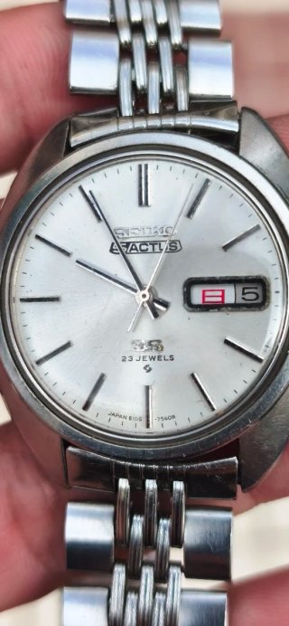 Reloj seiko 5 actus SS kanji