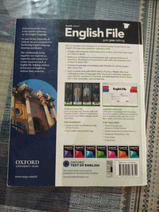 Libro de inglés, Oxford.English File 3° y 4° ed.B1