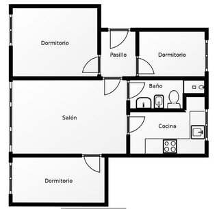 Piso en venta en San Roc - El Remei en Badalona