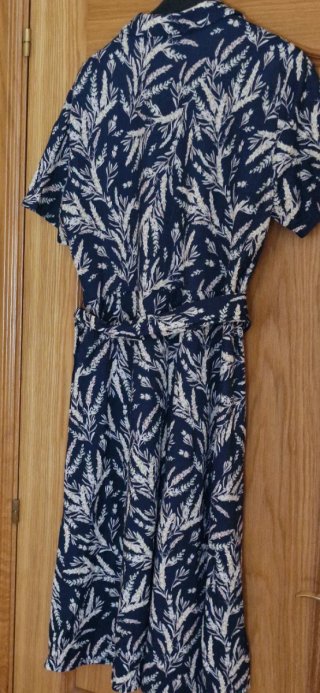 Vestido Cortefiel Estampado Talla XL