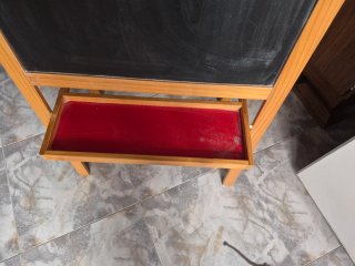 Pizarra infantil de madera