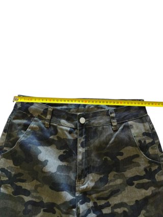 Pantalón Cargo Camuflaje Shein Talla M Y2K