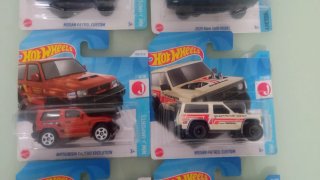 Lote 6 Coches Hot Wheels Todoterreno