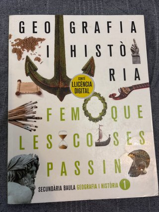Geografia i Història 1, Secundària Baula