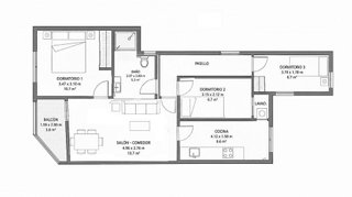 Piso en venta en Centre - Col.legis Nous - Riera Seca en Mollet del Vallès