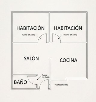 Piso en venta en Salas