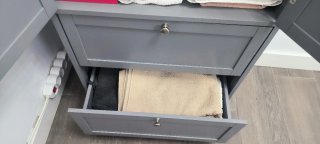 Mueble auxiliar madera gris de la Maison Du monde