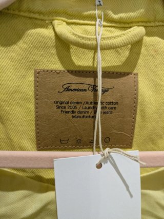 Chaqueta American Vintage Amarilla