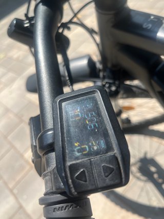Bici Eléctrica Negra para Reparto