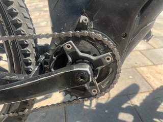 Bici Eléctrica Negra para Reparto