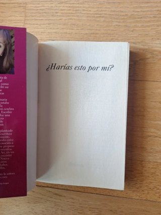¿Harías esto por mí?