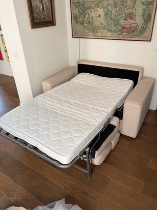 Sofá Cama Beige de El Corte Inglés