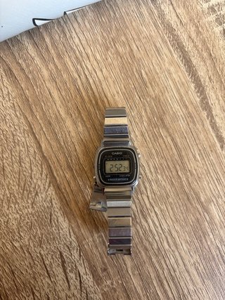 Casio Vintage Acero Inoxidable Digital
