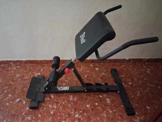 Banco Musculación Crivit Plegable Multifunción