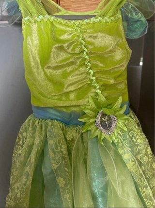 Disfraz Campanilla Disney Talla 7/8 con Alas