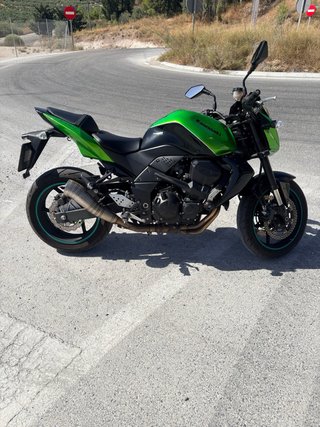 Kawasaki Z750 2009 Verde/Negra