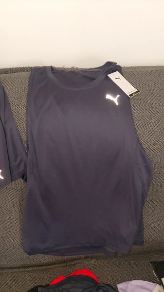 Camiseta Puma Run Velocity Talla M Gris