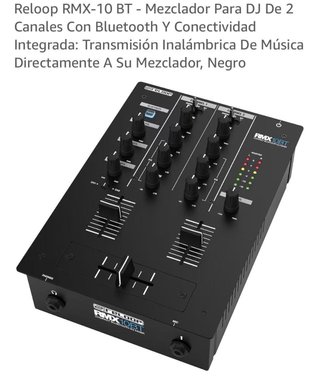 Mezclador Reloop RMX 10BT Bluetooth