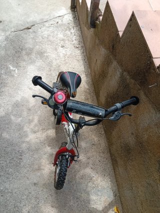 Bici BMX Infantil Alpina Roja y Blanca