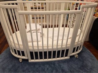 Mini cuna y cuna Stokke Sleepi v3 (con colchones)