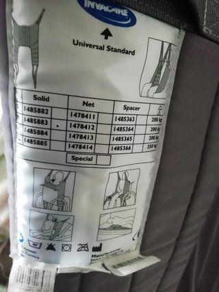 Grúa Invacare Birdie Compact+Arnés Talla M