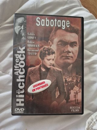 DVD Sabotage Alfred Hitchcock