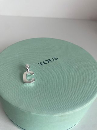 Colgante letra C Tous Plata