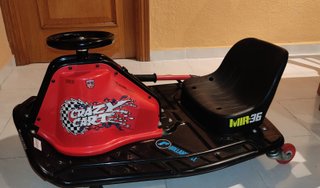 Coche Eléctrico 24V Crazy Cart Baterías Nuevas