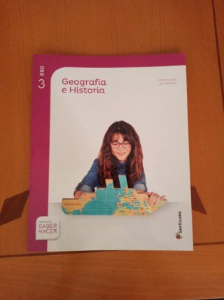 Geografía e historia : Madrid, 3 ESO