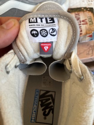 Botas Vans grises ante y tela T38
