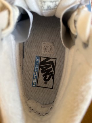 Botas Vans grises ante y tela T38